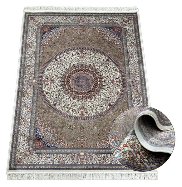 BE Koberec Anatolia Silk 32510 CREAM – krémový obdĺžnikový Rozmer: 80x150 cm
