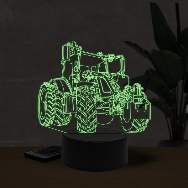 Beling 3D lampa, Fendt 516,16 farebná U24