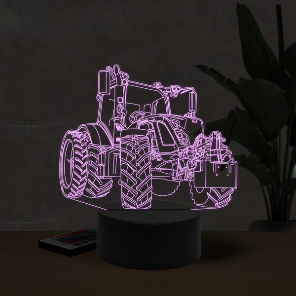 Beling 3D lampa, Fendt 516,16 farebná U24