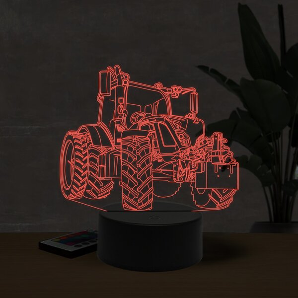 Beling 3D lampa, Fendt 516,16 farebná U24