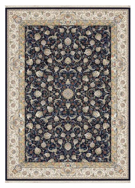 BE Koberec Sultan 1200 Dark Blue – modrý obdĺžnikový Rozmer: 150x225 cm