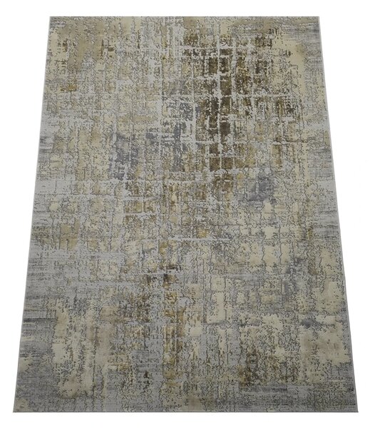 Koberec Deluxe 9095 béžový – obdĺžnikový s jemným vzorom Rozmer: 60x100 cm