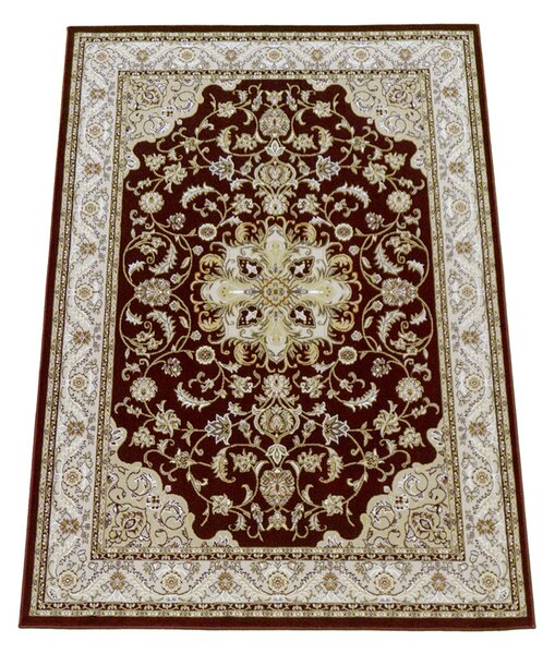 BE Koberec Shahrazad 4800 RED – červený béžový obdĺžnikový Rozmer: 280x370 cm