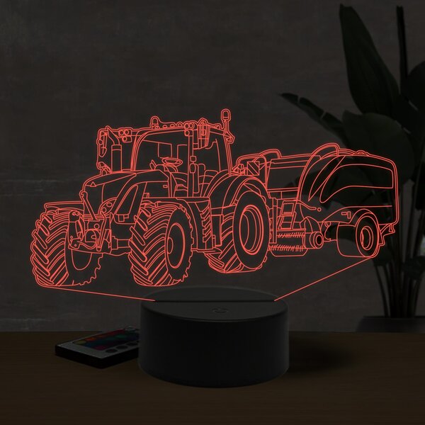 Beling 3D lampa, Fendt 720 bailer ,16 farebná U26