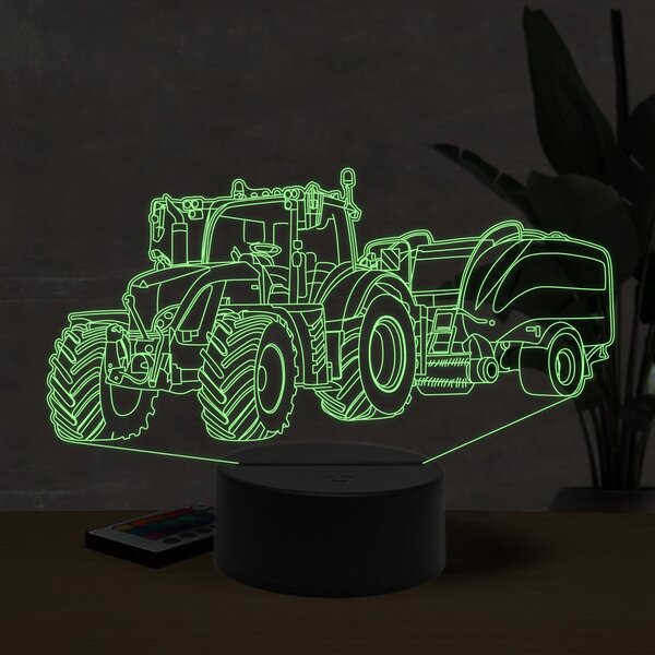 Beling 3D lampa, Fendt 720 bailer ,16 farebná U26