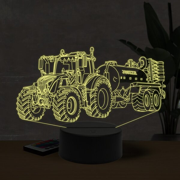 Beling 3D lampa, Fendt 718 ,16 farebná U25