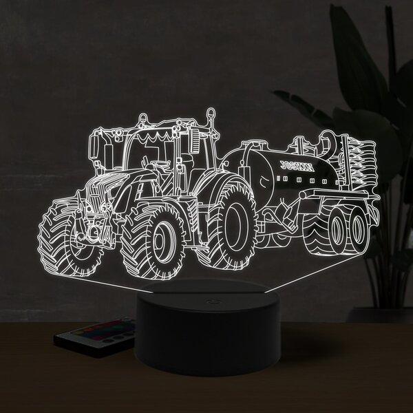 Beling 3D lampa, Fendt 718 ,16 farebná U25