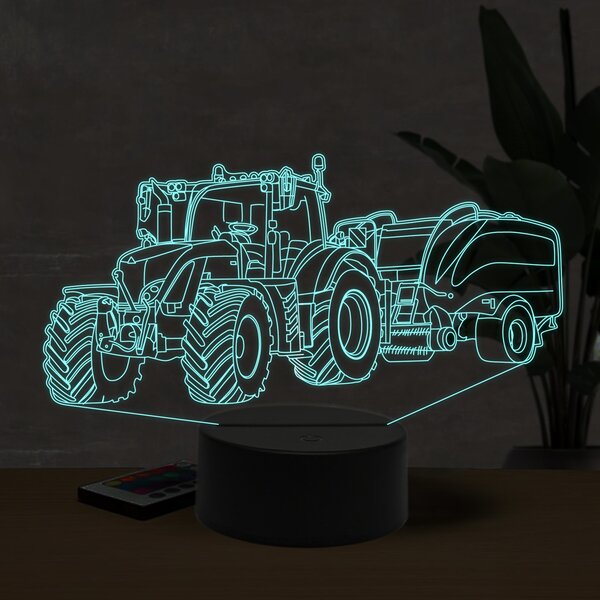 Beling 3D lampa, Fendt 720 bailer ,16 farebná U26