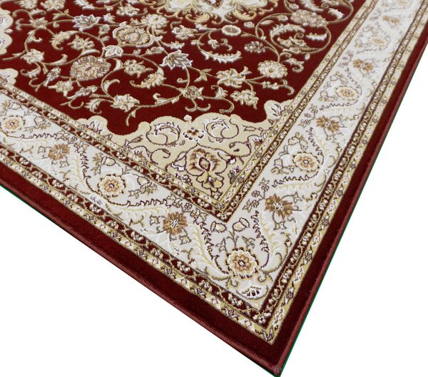 BE Koberec Shahrazad 4800 RED – červený béžový obdĺžnikový Rozmer: 280x370 cm