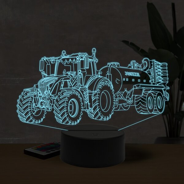 Beling 3D lampa, Fendt 718 ,16 farebná U25