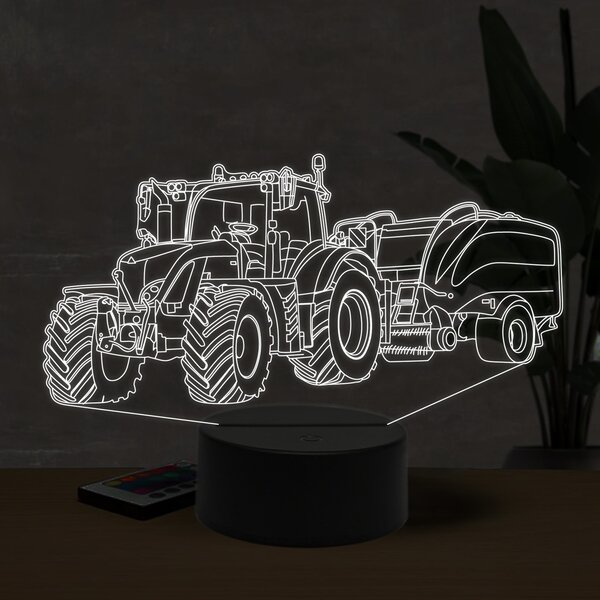 Beling 3D lampa, Fendt 720 bailer ,16 farebná U26