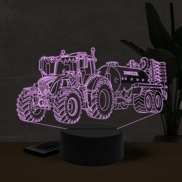 Beling 3D lampa, Fendt 718 ,16 farebná U25