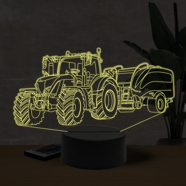 Beling 3D lampa, Fendt 720 bailer ,16 farebná U26
