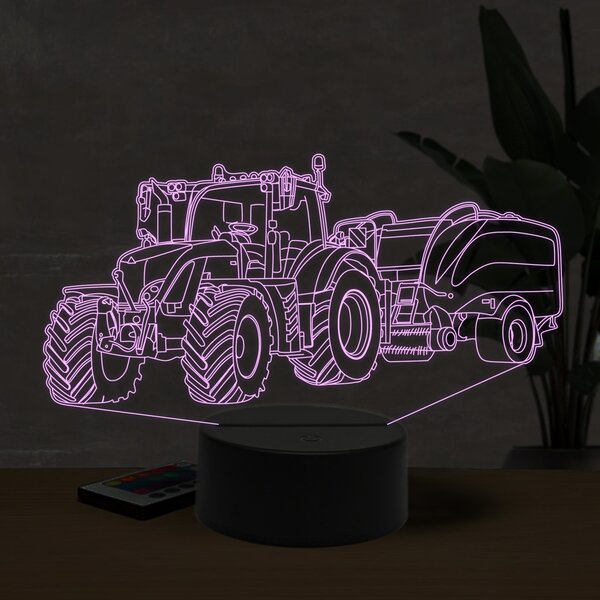 Beling 3D lampa, Fendt 720 bailer ,16 farebná U26