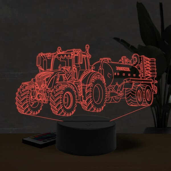 Beling 3D lampa, Fendt 718 ,16 farebná U25