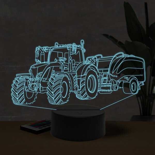 Beling 3D lampa, Fendt 720 bailer ,16 farebná U26