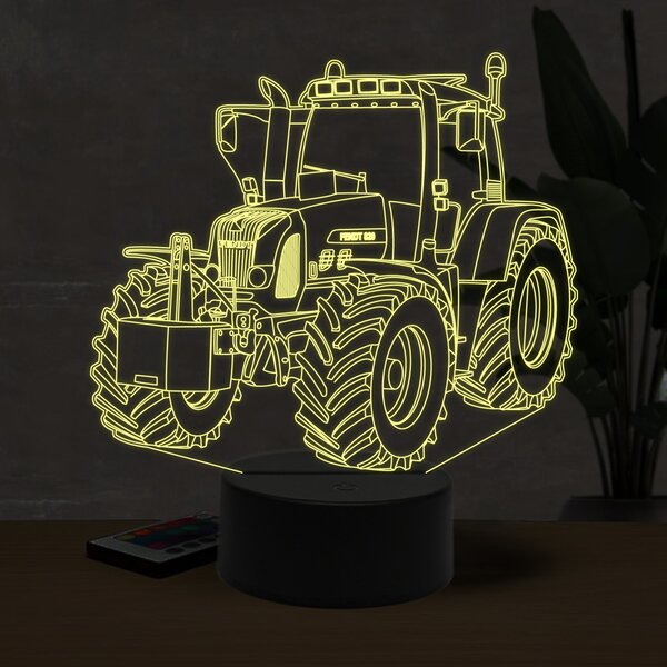 Beling 3D lampa, Fendt 820,16 farebná U28