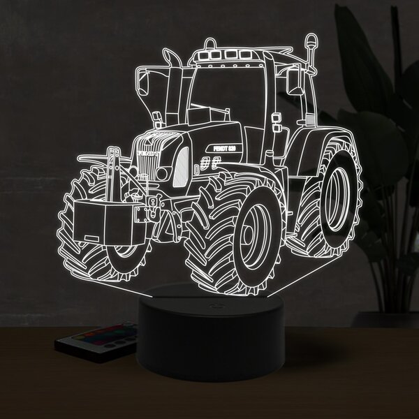 Beling 3D lampa, Fendt 820,16 farebná U28