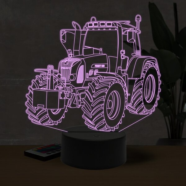 Beling 3D lampa, Fendt 820,16 farebná U28