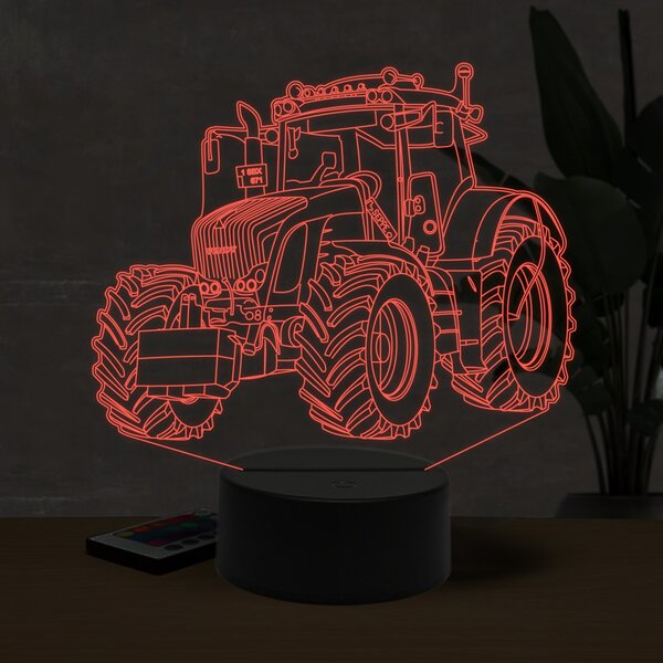Beling 3D lampa, Fendt trekketrek, 615,16 farebná U32