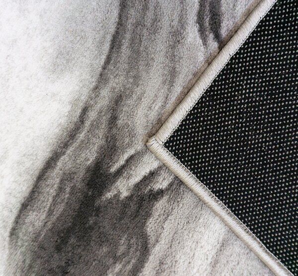 Koberec Accra 6506 Grey – sivý obdĺžnikový koberec s vzorom Rozmer: 60x100 cm