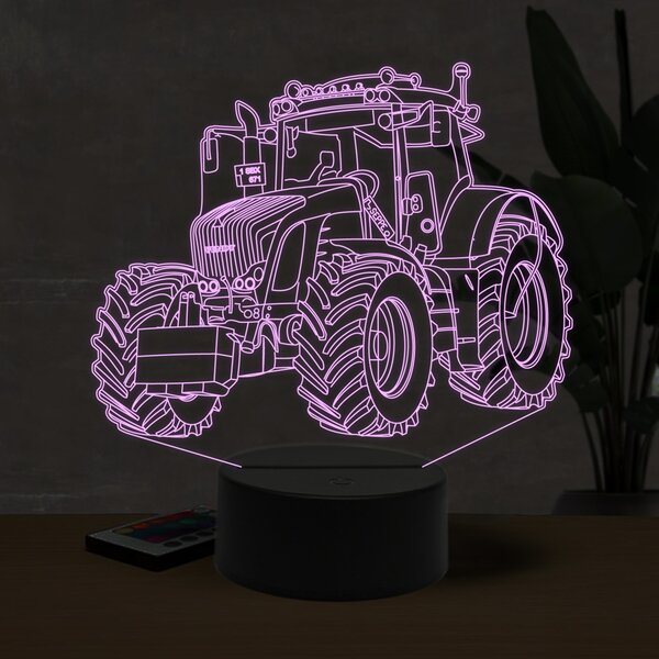 Beling 3D lampa, Fendt trekketrek, 615,16 farebná U32