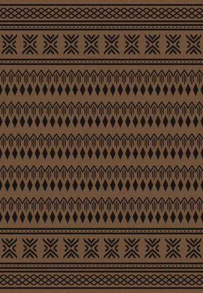BE Koberec Eqos 0002 BROWN – hnedý obdĺžnikový Rozmer: 40x60 cm