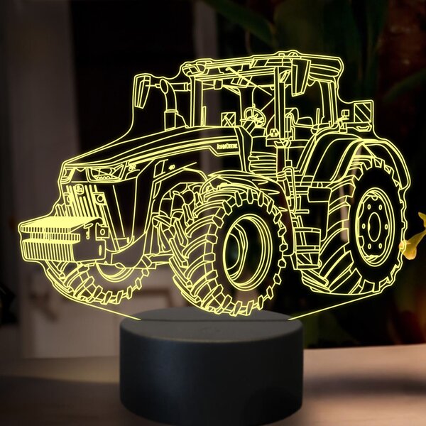 Beling 3D lampa,John deere 8R 410,16 farebná U35