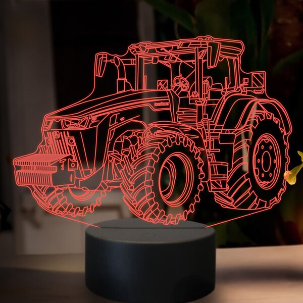 Beling 3D lampa,John deere 8R 410,16 farebná U35