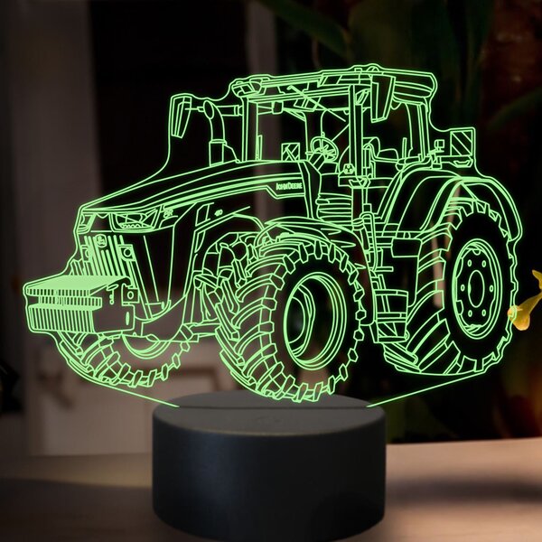 Beling 3D lampa,John deere 8R 410,16 farebná U35