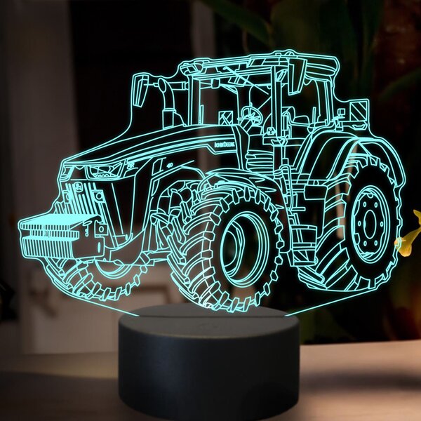 Beling 3D lampa,John deere 8R 410,16 farebná U35