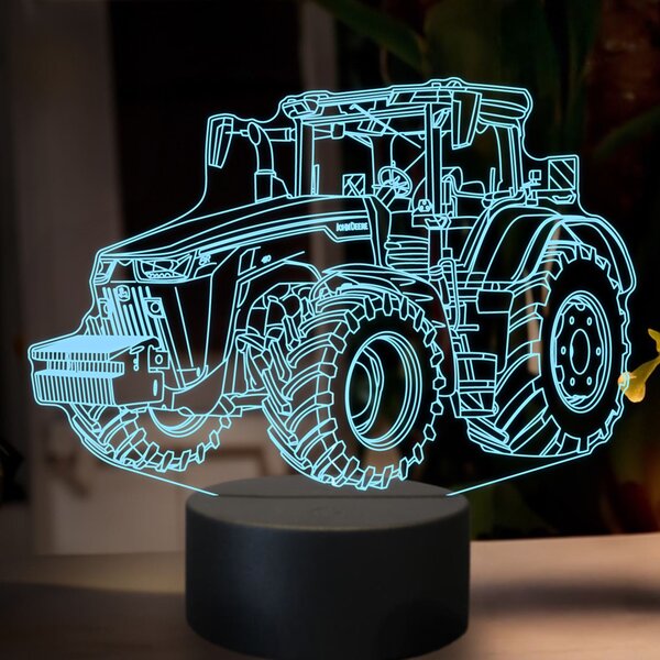 Beling 3D lampa,John deere 8R 410,16 farebná U35
