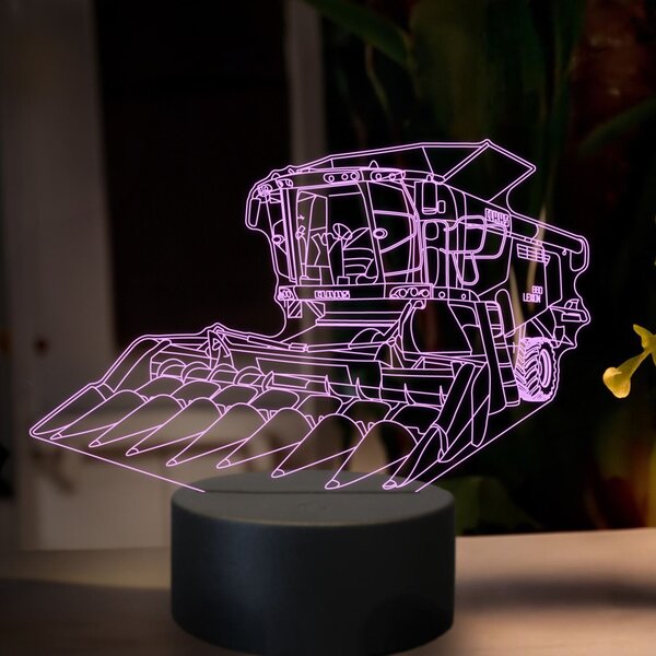 Beling 3D lampa, kombajn class lexion 660tt, 16 farebná U37