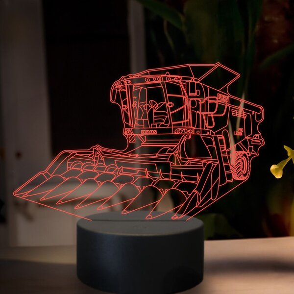 Beling 3D lampa, kombajn class lexion 660tt, 16 farebná U37