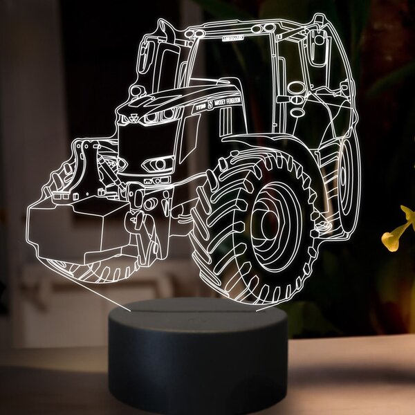 Beling 3D lampa, Massey Ferguson 7726, 16 farebná U38