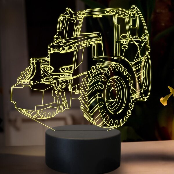 Beling 3D lampa, Massey Ferguson 7726, 16 farebná U38