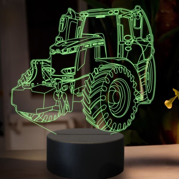 Beling 3D lampa, Massey Ferguson 7726, 16 farebná U38