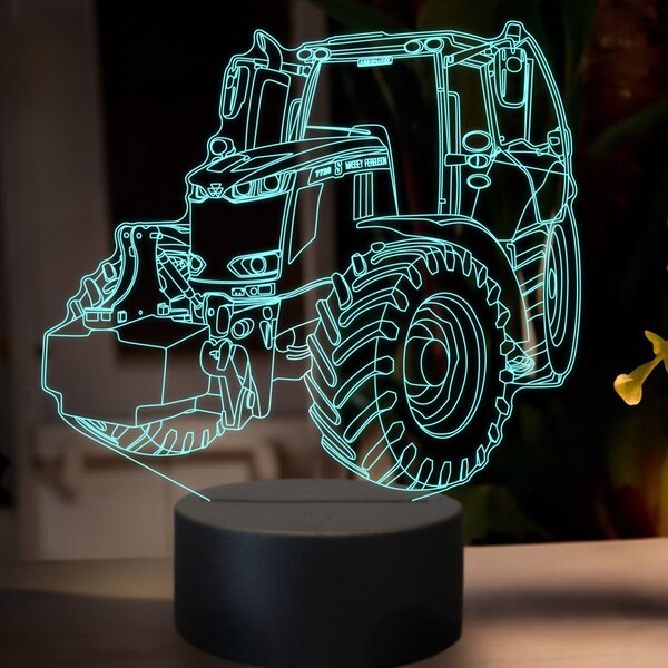Beling 3D lampa, Massey Ferguson 7726, 16 farebná U38