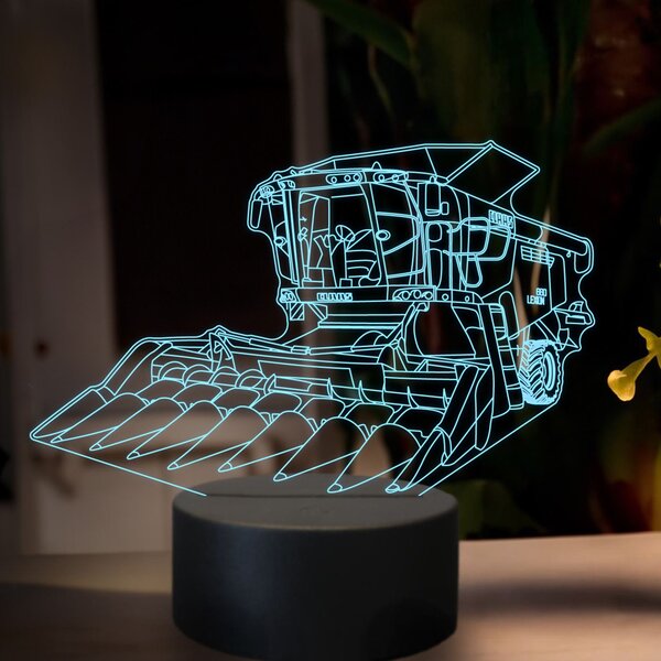 Beling 3D lampa, kombajn class lexion 660tt, 16 farebná U37