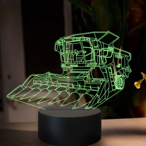 Beling 3D lampa, kombajn class lexion 660tt, 16 farebná U37