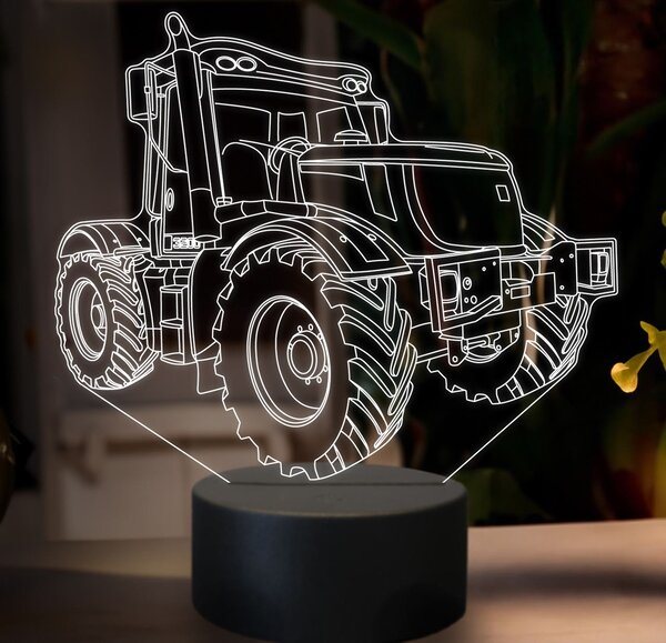 Beling 3D lampa,JCB fastrac 3200, 16 farebná U40