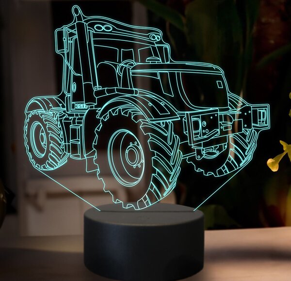Beling 3D lampa,JCB fastrac 3200, 16 farebná U40