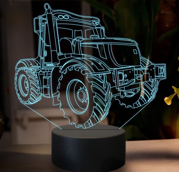 Beling 3D lampa,JCB fastrac 3200, 16 farebná U40