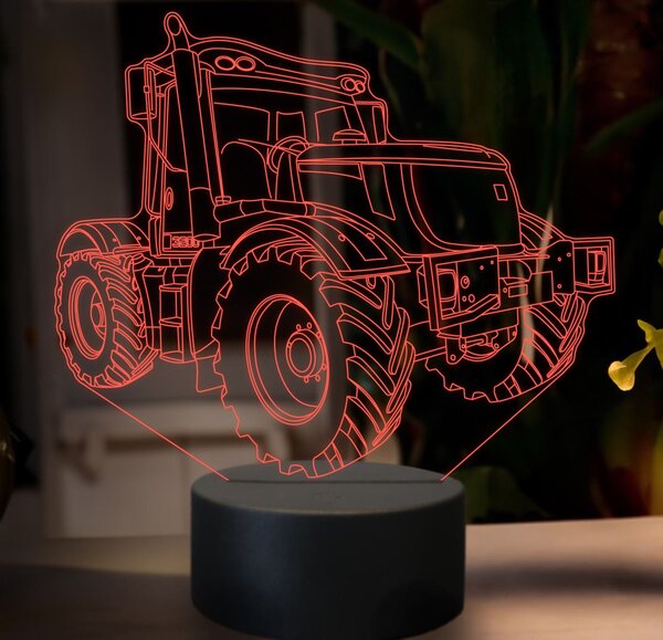 Beling 3D lampa,JCB fastrac 3200, 16 farebná U40