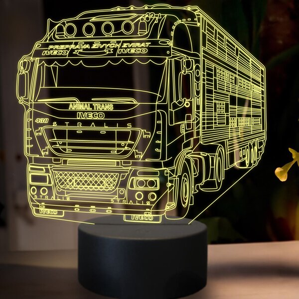3D lampa, iveco stralis 430 animal trans2,16 barebná K46