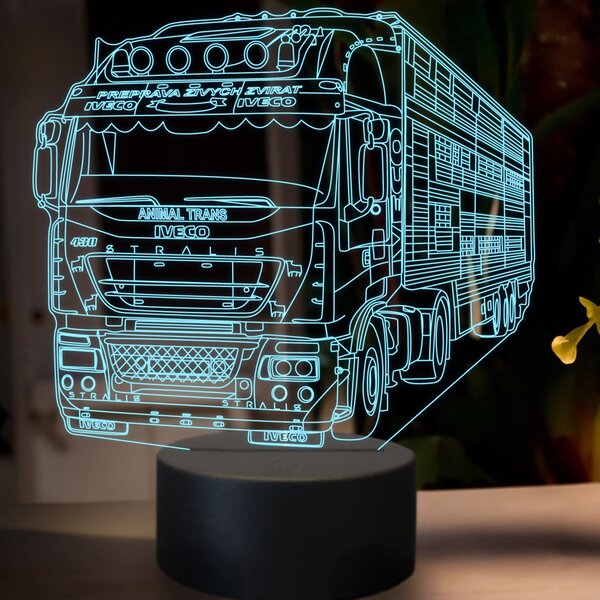 3D lampa, iveco stralis 430 animal trans2,16 barebná K46