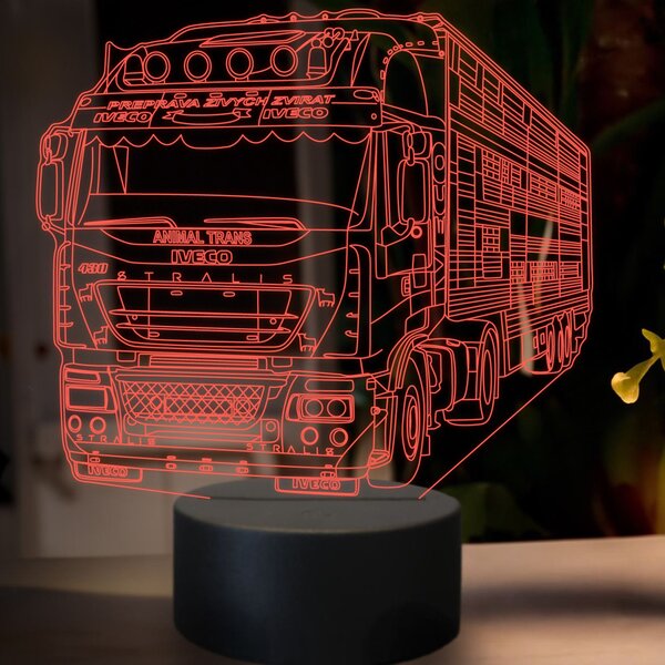 3D lampa, iveco stralis 430 animal trans2,16 barebná K46