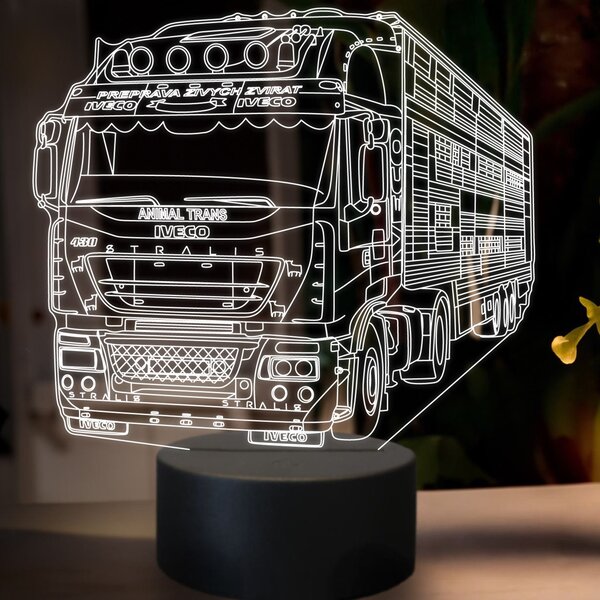3D lampa, iveco stralis 430 animal trans2,16 barebná K46