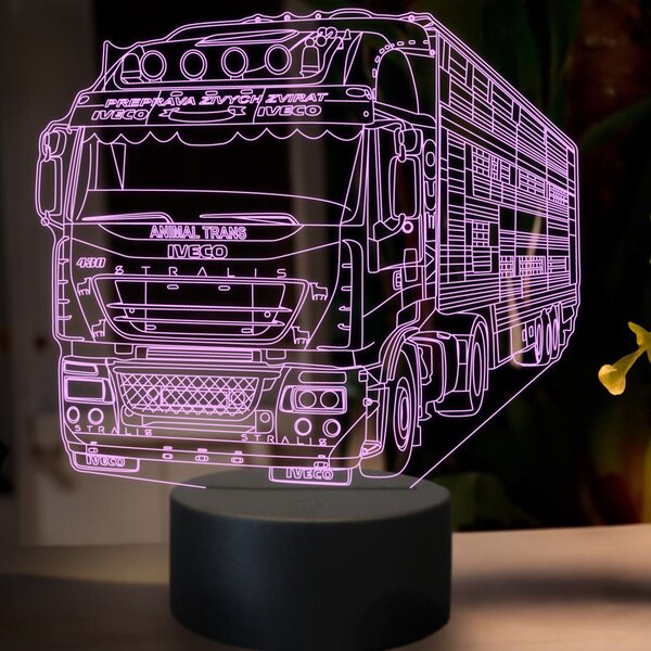 3D lampa, iveco stralis 430 animal trans2,16 barebná K46