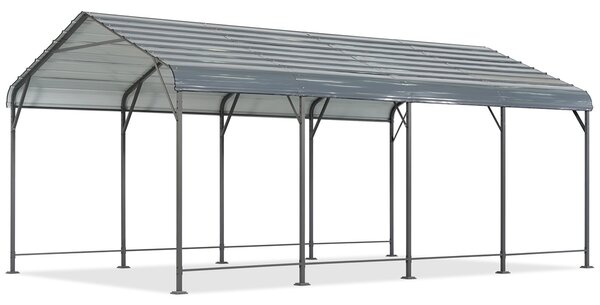 Kovový prístrešok pre auto Texas 3,6 x 6 m Garden Point antracit